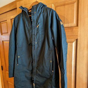 Fjallraven Kiruna Padded Parka Dark Navy Women's L NWT